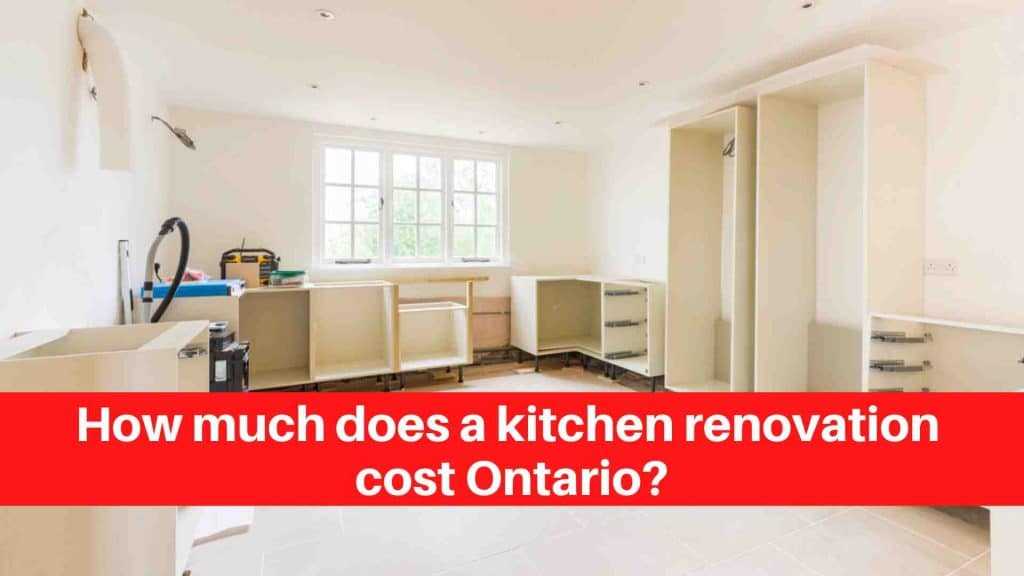 How much does a kitchen renovation cost Ontario