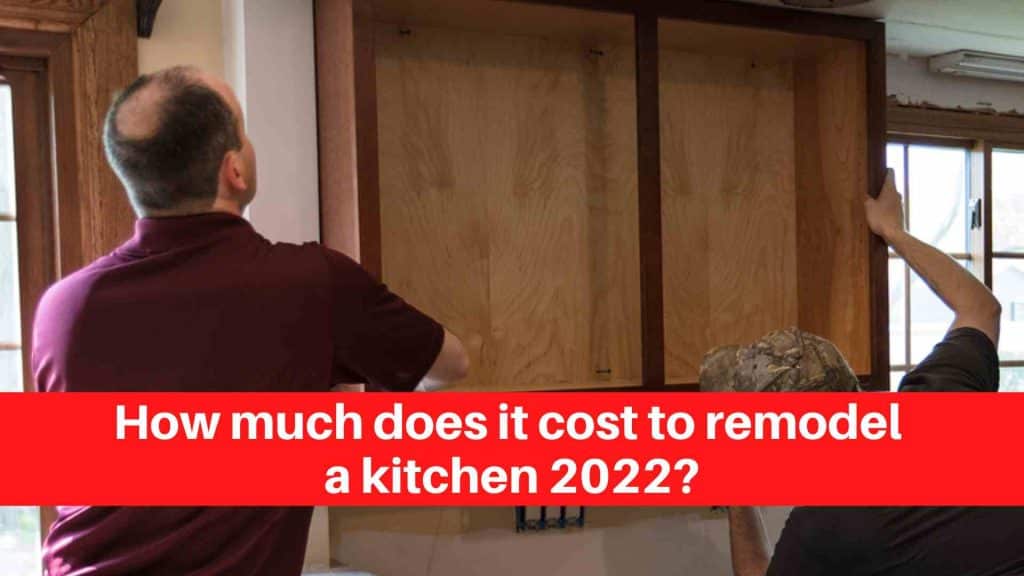 How much does it cost to remodel a kitchen 2022